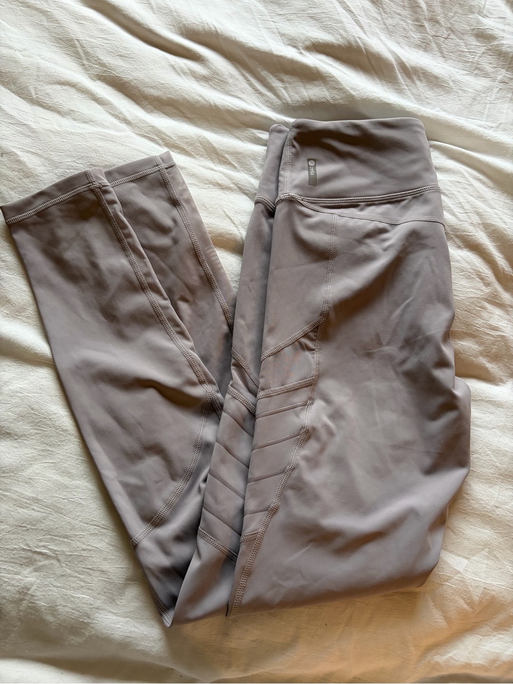 Zella Light Grey High-Waist Active Leggings